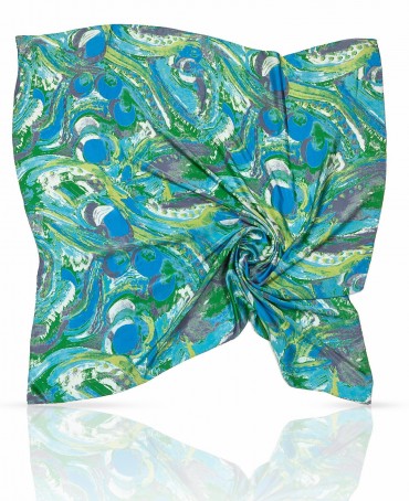 Платок Женский SS.KV-BRUSH.STK/D.GREEN